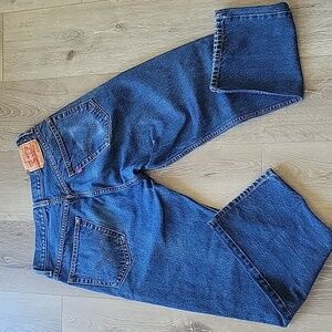 Vintage Levi's 505 Regular Fit Zip Fly Blue Straight Jeans W33 x L30 (W30 x L27)